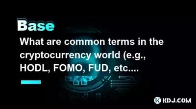 What are common terms in the cryptocurrency world (e.g., HODL, FOMO, FUD, etc.)? What are common terms in the cryptocurrency world (e.g., HODL, FOMO, FUD, etc.)?