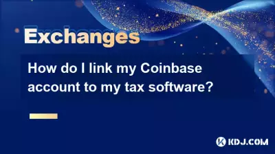 How do I link my Coinbase account to my tax software? How do I link my Coinbase account to my tax software?