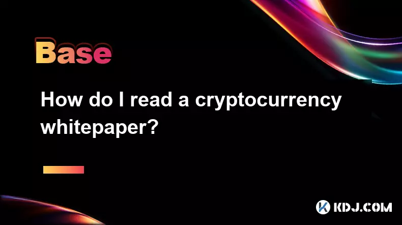 Wie lese ich eine Kryptowährung Whitepaper? Wie lese ich eine Kryptowährung Whitepaper?