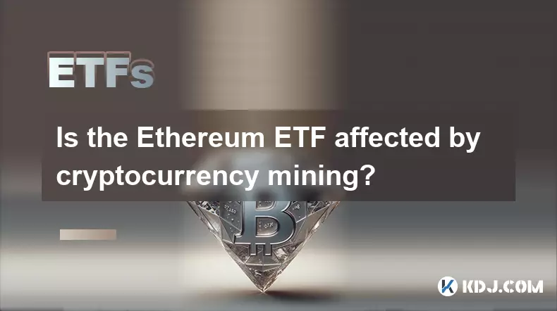 Le FNB Etf est-il affecté par l'exploitation des crypto-monnaies? Le FNB Etf est-il affecté par l'exploitation des crypto-monnaies?