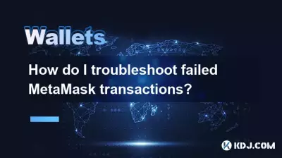 How do I troubleshoot failed MetaMask transactions? How do I troubleshoot failed MetaMask transactions?