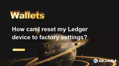 How can I reset my Ledger device to factory settings? How can I reset my Ledger device to factory settings?
