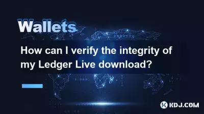 How can I verify the integrity of my Ledger Live download? How can I verify the integrity of my Ledger Live download?