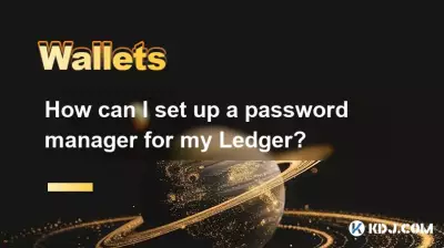 How can I set up a password manager for my Ledger? How can I set up a password manager for my Ledger?