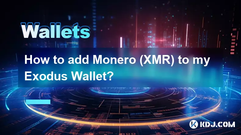 Comment ajouter Monero (XMR) à mon portefeuille Exodus ? Comment ajouter Monero (XMR) à mon portefeuille Exodus ?
