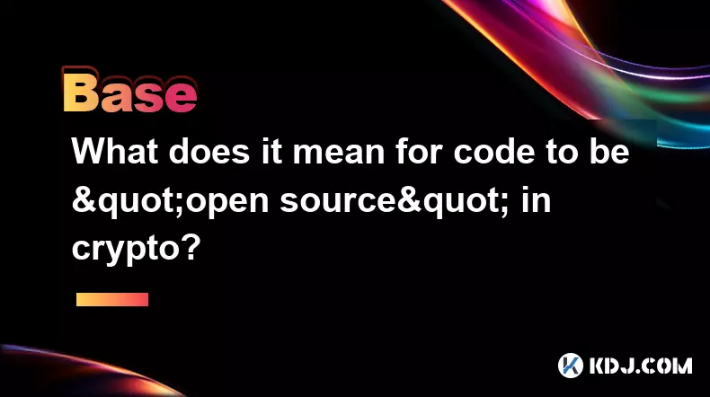 Was bedeutet es, dass Code in Krypto „Open Source“ ist? Was bedeutet es, dass Code in Krypto „Open Source“ ist?