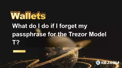 What do I do if I forget my passphrase for the Trezor Model T? What do I do if I forget my passphrase for the Trezor Model T?