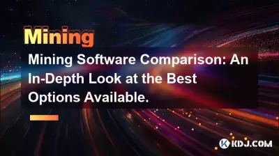 Mining Software Comparison: An In-Depth Look at the Best Options Available. Mining Software Comparison: An In-Depth Look at the Best Options Available.