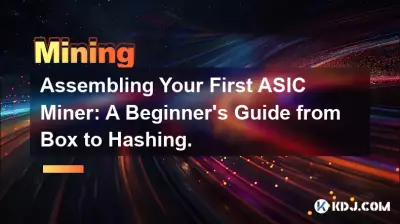 Assembling Your First ASIC Miner: A Beginner's Guide from Box to Hashing. Assembling Your First ASIC Miner: A Beginner's Guide from Box to Hashing.