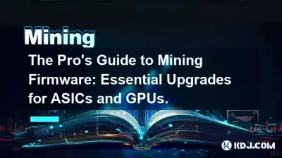 The Pro's Guide to Mining Firmware: Essential Upgrades for ASICs and GPUs. The Pro's Guide to Mining Firmware: Essential Upgrades for ASICs and GPUs.