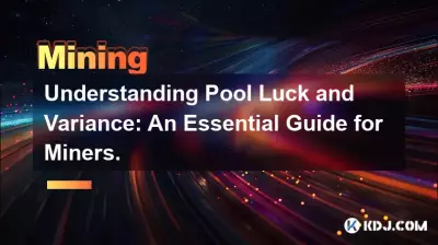 Understanding Pool Luck and Variance: An Essential Guide for Miners. Understanding Pool Luck and Variance: An Essential Guide for Miners.