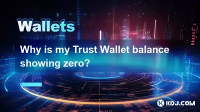 Why is my Trust Wallet balance showing zero? Why is my Trust Wallet balance showing zero?