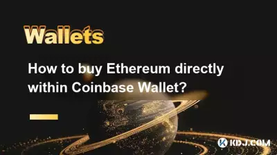 How to buy Ethereum directly within Coinbase Wallet? How to buy Ethereum directly within Coinbase Wallet?