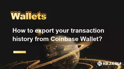 How to export your transaction history from Coinbase Wallet? How to export your transaction history from Coinbase Wallet?