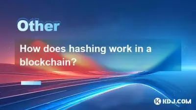 How does hashing work in a blockchain? How does hashing work in a blockchain?