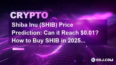 Shiba Inu (SHIB) Price Prediction: Can it Reach $0.01? How to Buy SHIB in 2025. Shiba Inu (SHIB) Price Prediction: Can it Reach $0.01? How to Buy SHIB in 2025.