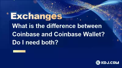 What is the difference between Coinbase and Coinbase Wallet? Do I need both? What is the difference between Coinbase and Coinbase Wallet? Do I need both?