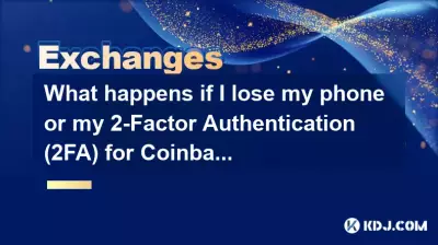What happens if I lose my phone or my 2-Factor Authentication (2FA) for Coinbase? What happens if I lose my phone or my 2-Factor Authentication (2FA) for Coinbase?