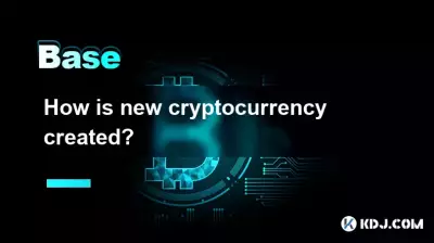 How is new cryptocurrency created? How is new cryptocurrency created?