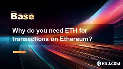 Why do you need ETH for transactions on Ethereum? Why do you need ETH for transactions on Ethereum?