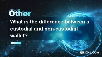 What is the difference between a custodial and non-custodial wallet? What is the difference between a custodial and non-custodial wallet?