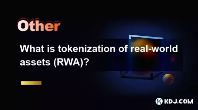 What is tokenization of real-world assets (RWA)? What is tokenization of real-world assets (RWA)?