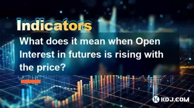 What does it mean when Open Interest in futures is rising with the price? What does it mean when Open Interest in futures is rising with the price?