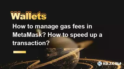How to manage gas fees in MetaMask? How to speed up a transaction? How to manage gas fees in MetaMask? How to speed up a transaction?