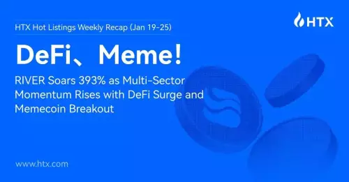 HTX는 암호화폐 초피니스(Crypto Choppiness)를 통해 코스를 차트화합니다: DeFi가 급등하고, Memecoins가 움직이고, 시장이 기반을 찾습니다. HTX는 암호화폐 초피니스(Crypto Choppiness)를 통해 코스를 차트화합니다: DeFi가 급등하고, Memecoins가 움직이고, 시장이 기반을 찾습니다.