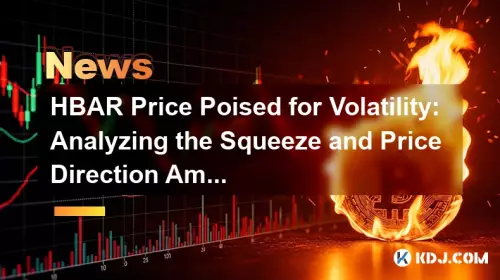 HBAR Price Poised for Volatility: Analyzing the Squeeze and Price Direction Amidst Market Uncertainty HBAR Price Poised for Volatility: Analyzing the Squeeze and Price Direction Amidst Market Uncertainty