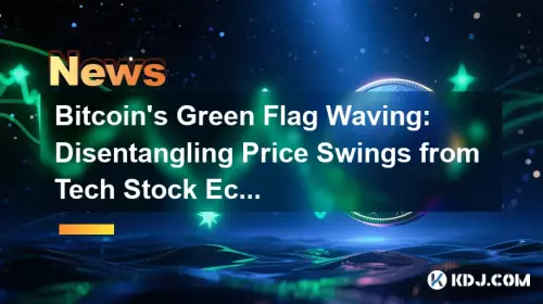 Bitcoin's Green Flag Waving: Disentangling Price Swings from Tech Stock Echoes Bitcoin's Green Flag Waving: Disentangling Price Swings from Tech Stock Echoes