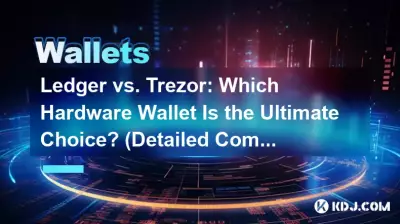 Ledger vs. Trezor: Which Hardware Wallet Is the Ultimate Choice? (Detailed Comparison) Ledger vs. Trezor: Which Hardware Wallet Is the Ultimate Choice? (Detailed Comparison)