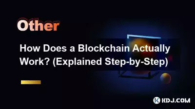 Comment fonctionne réellement une blockchain ? (Expliqué étape par étape) Comment fonctionne réellement une blockchain ? (Expliqué étape par étape)