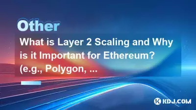 Was ist Layer-2-Skalierung und warum ist sie für Ethereum wichtig? (z. B. Polygon, Arbitrum) Was ist Layer-2-Skalierung und warum ist sie für Ethereum wichtig? (z. B. Polygon, Arbitrum)