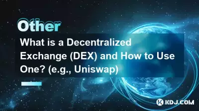What is a Decentralized Exchange (DEX) and How to Use One? (e.g., Uniswap) What is a Decentralized Exchange (DEX) and How to Use One? (e.g., Uniswap)
