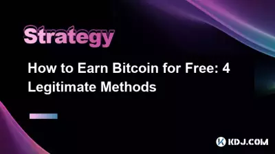 How to Earn Bitcoin for Free: 4 Legitimate Methods How to Earn Bitcoin for Free: 4 Legitimate Methods