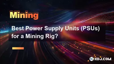 Best Power Supply Units (PSUs) for a Mining Rig? Best Power Supply Units (PSUs) for a Mining Rig?