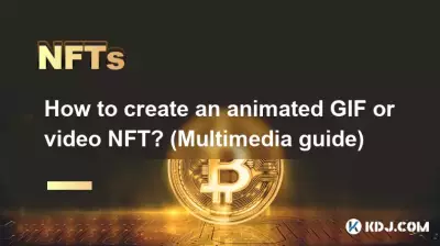 How to create an animated GIF or video NFT? (Multimedia guide) How to create an animated GIF or video NFT? (Multimedia guide)