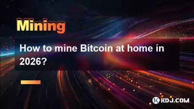 How to mine Bitcoin at home in 2026? How to mine Bitcoin at home in 2026?
