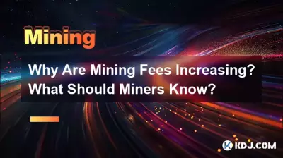 挖礦費為何漲?礦工應該知道什麼? 挖礦費為何漲?礦工應該知道什麼?