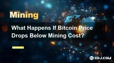如果 Bitcoin 價格跌至挖礦成本以下會發生什麼? 如果 Bitcoin 價格跌至挖礦成本以下會發生什麼?