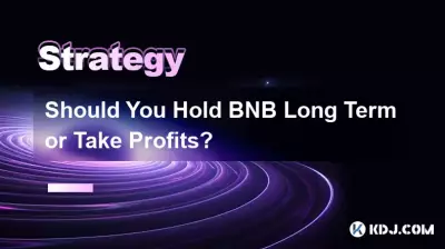 您应该长期持有 BNB 还是获利了结? 您应该长期持有 BNB 还是获利了结?