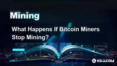 如果 Bitcoin 礦工停止挖礦會發生什麼事? 如果 Bitcoin 礦工停止挖礦會發生什麼事?