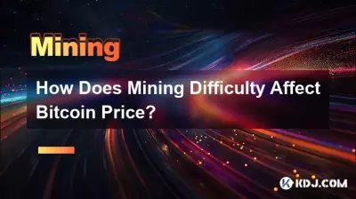 挖礦難度如何影響Bitcoin價格? 挖礦難度如何影響Bitcoin價格?