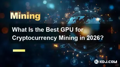 Was ist die beste GPU für das Kryptowährungs-Mining im Jahr 2026? Was ist die beste GPU für das Kryptowährungs-Mining im Jahr 2026?
