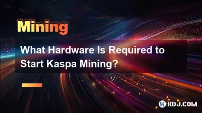 Welche Hardware ist erforderlich, um Kaspa Mining zu starten? Welche Hardware ist erforderlich, um Kaspa Mining zu starten?