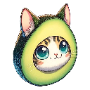 Flying Avocado Cat